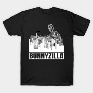 'Bunnyzilla' Hilarous Bunny Gift T-Shirt